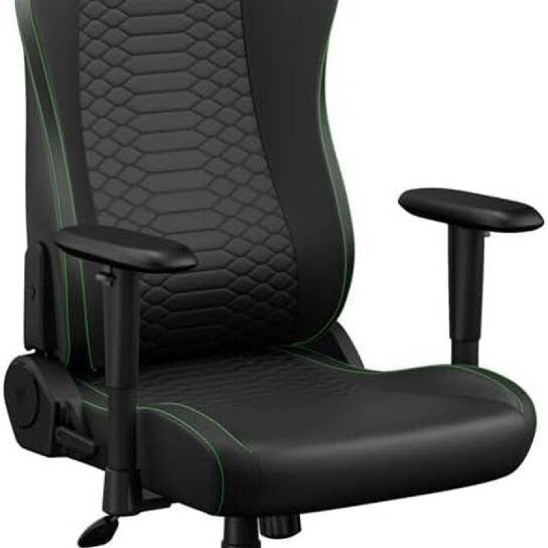 RAZER Iskur V2 X NewGen Green/Black - Ergonomic Gaming Chair - EPU Leather Cooltouch -Lumbar Support
