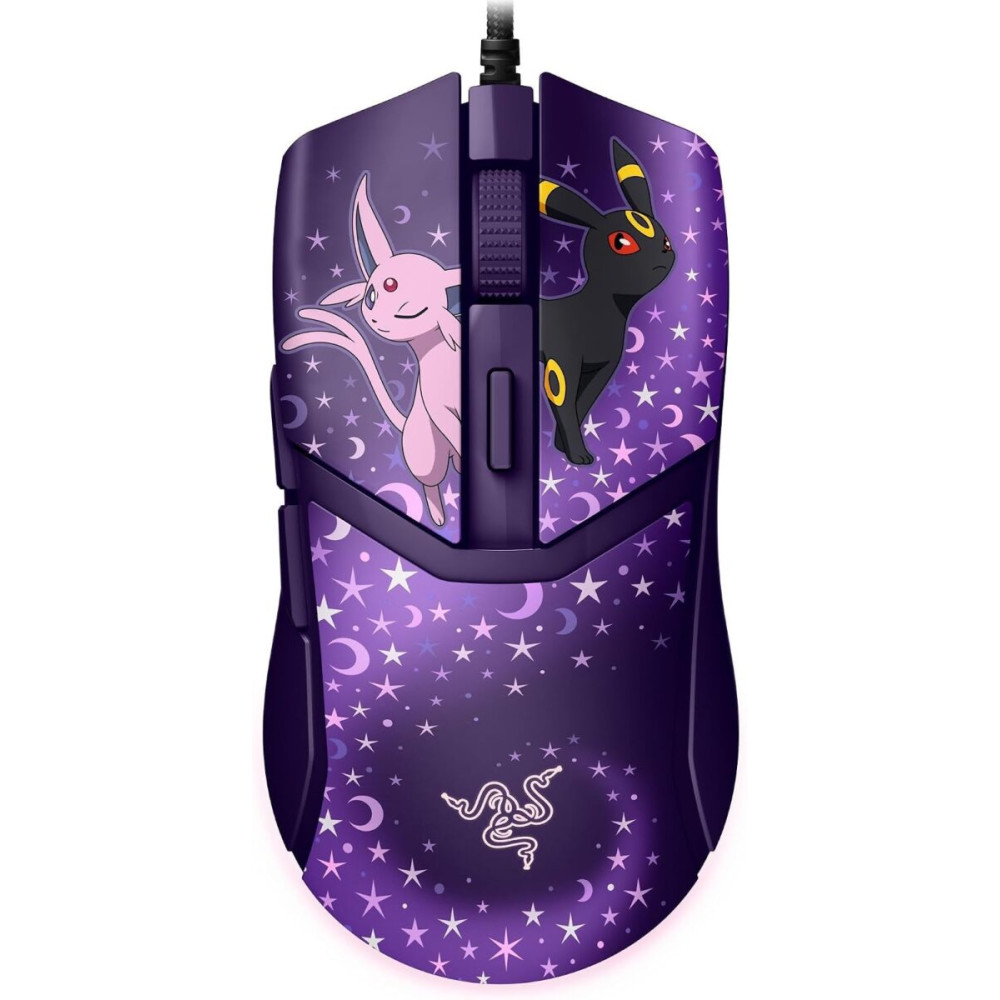 Razer COBRA - Pokemon Espeon/Umbreon Ed.- 58g Lightweight Gaming Mouse - RGB UNDERGLOW - 8500 DPI