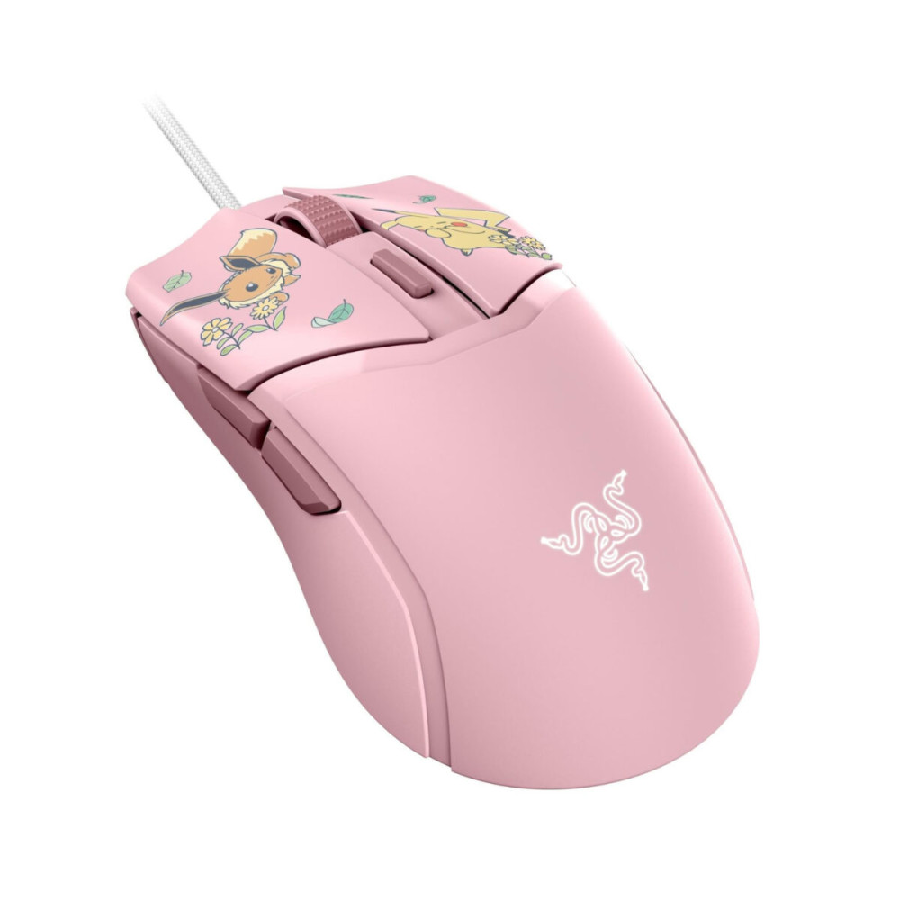 Razer COBRA - Pokemon Pikachu/Eevee Ed.- 58g Lightweight Gaming Mouse - RGB UNDERGLOW - 8500 DPI