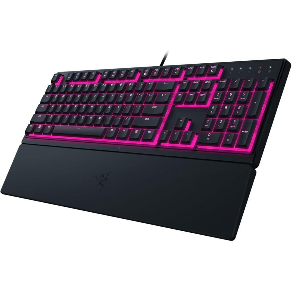 Razer ORNATA V3 X Gaming Keyboard - Low Profile Membrane - Split Resist - RGB - UK Layout