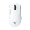 Razer DEATHADDER V4 PRO WHITE - 57g Wireless Gaming Mouse - Ergonomic - 120 Hours Battery - 45K DPI