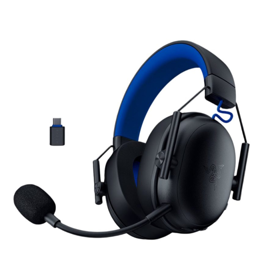 Razer BlackShark V3 X Hyperspeed Licensed for PlayStation - Black - Wireless Headset - 2.4Ghz/BT/USB
