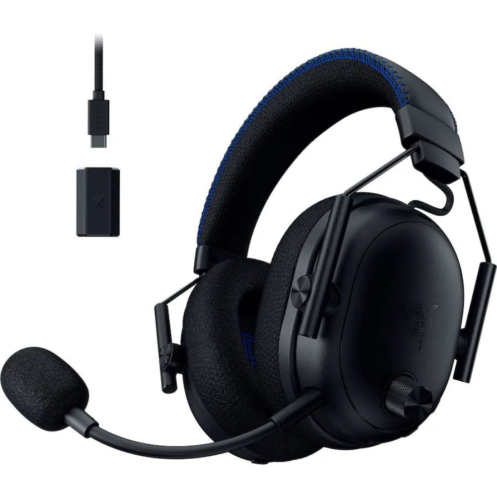 Razer BLACKSHARK V3 PRO PLAYSTATION Black - ANC Wireless Gaming Headset - 48h Bat. -  2.4GHz/BT/USB