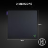 RAZER Gigantus V2 Pro L Max Control - Gaming Mouse Pad - 4mm - Non-Slip Base - Low Profile Stitches