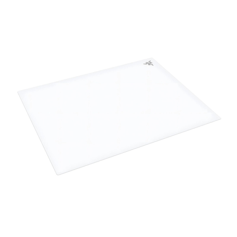 Razer ATLAS PRO White - Gaming Mouse Mat - 1.9mm Premium Tempered Glass - Scratch Resistant