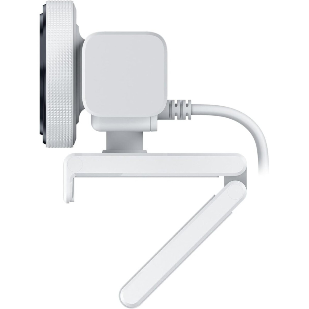 Razer KIYO V2 X White - 2K 60fps - Auto Focus - 80° FOV - Low Light Sensor - USB Streaming Webcam