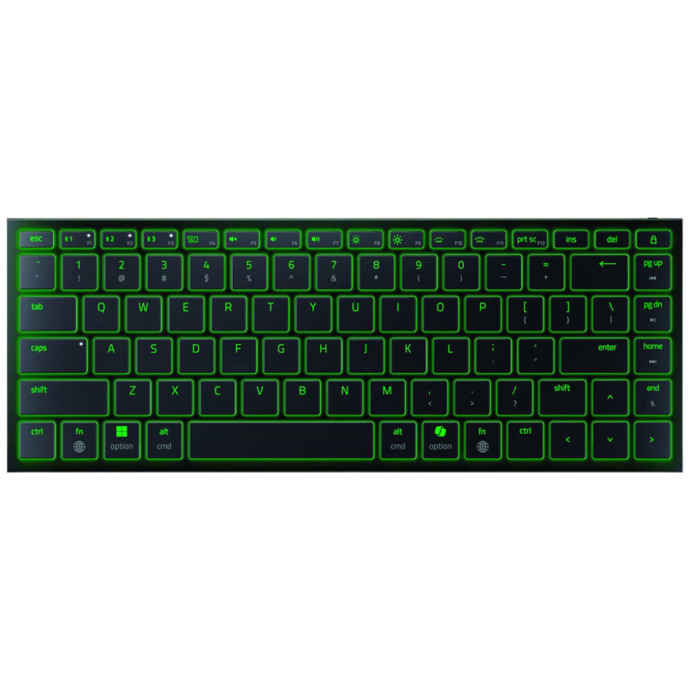 RAZER JORO - Portable Wireless RGB Gaming Keyboard - Thin,Light - Low Profile - Bluetooth / Type C