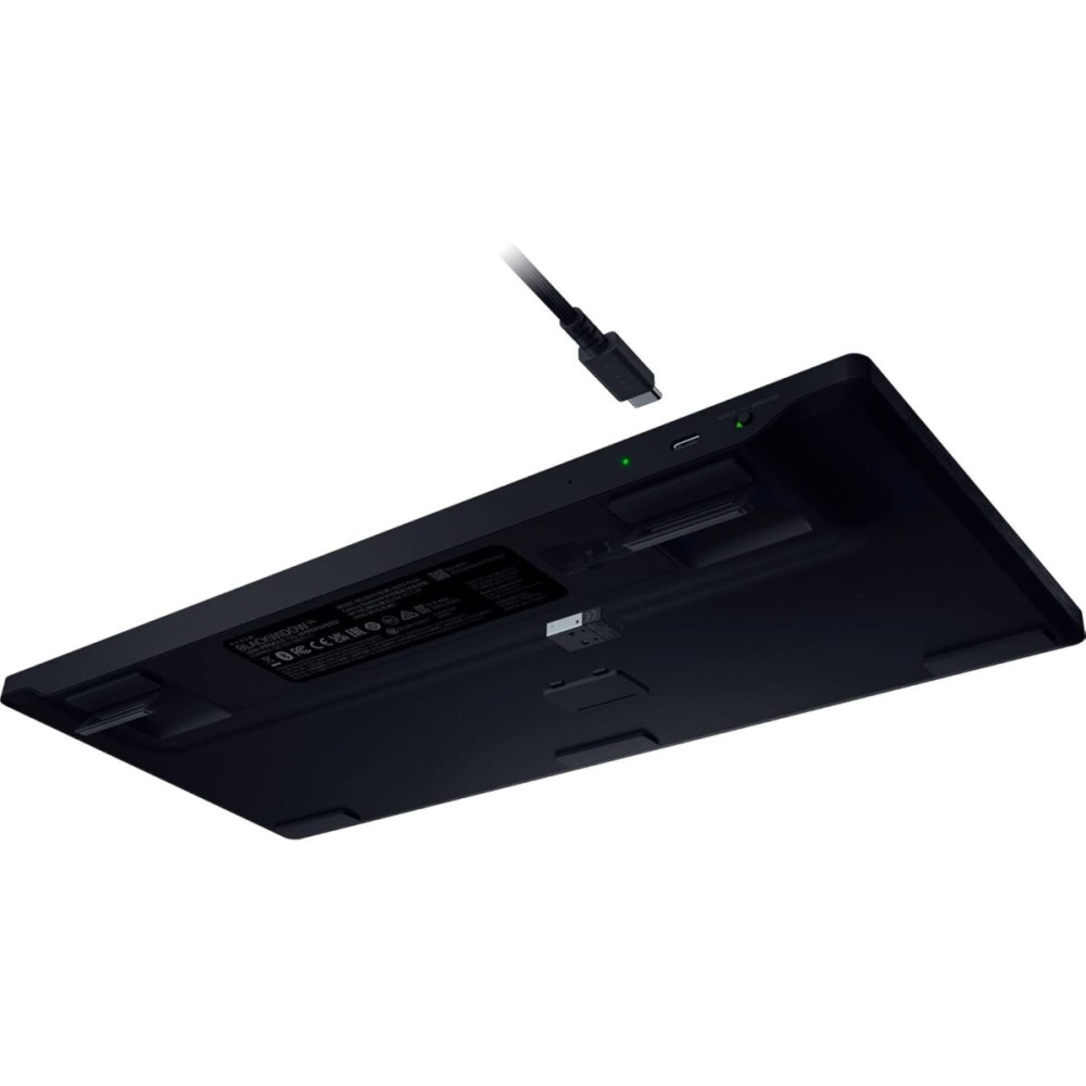 Razer BlackWidow V4 Low Profile Tenkeyless HyperSpeed - Wireless RGB Keyboard - Yellow Switch