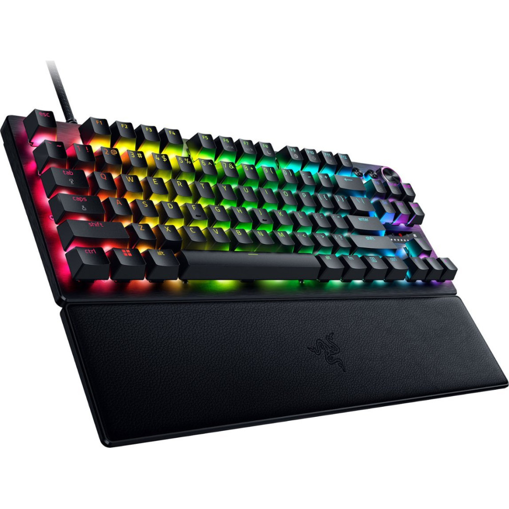 Razer HUNTSMAN V3 PRO TENKEYLESS 8KHz ANALOG - 8K Polling Rate - RGB Optical Gaming Keyboard - Rapid