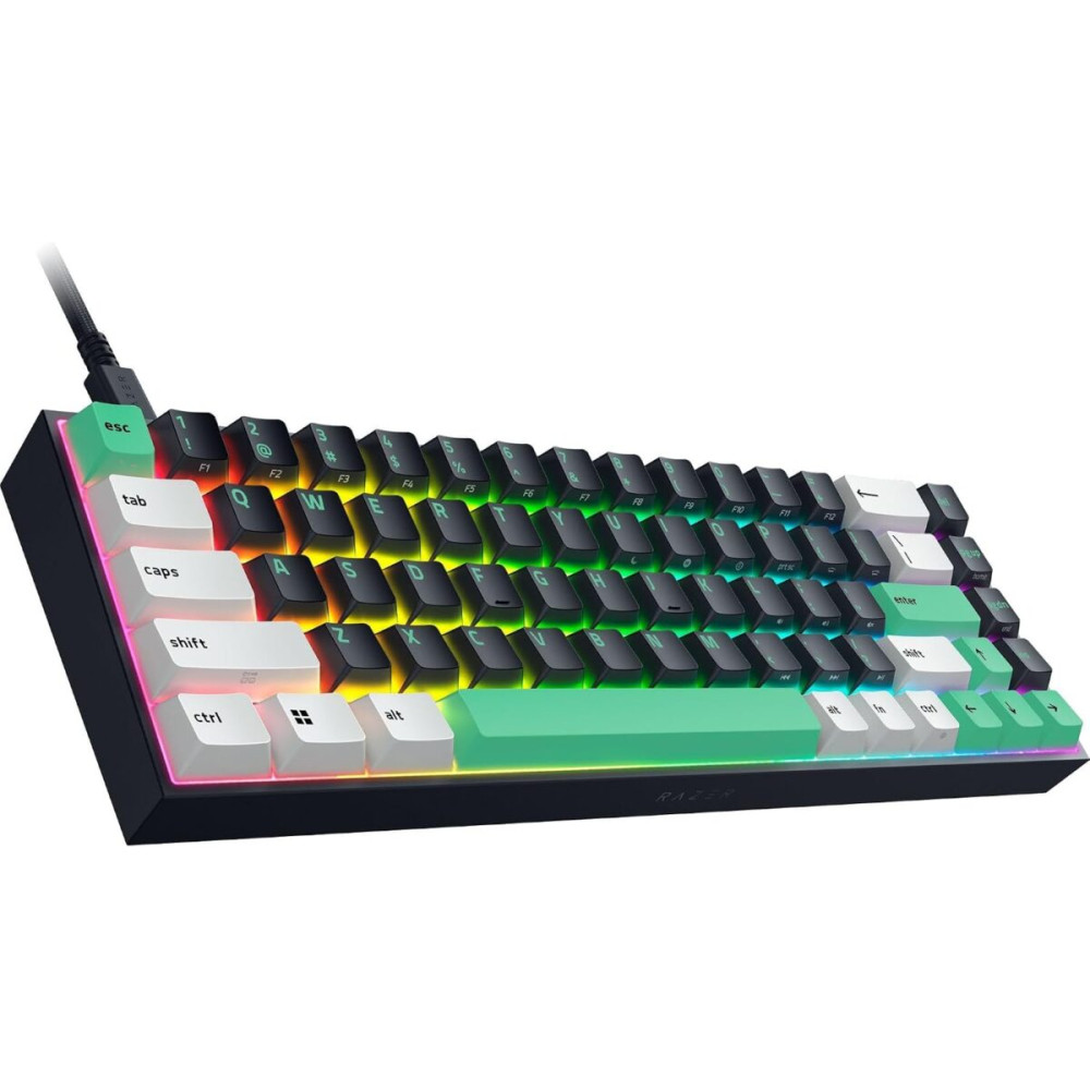 RAZER Reclusa X Mini 65% - Hot Swappable Gaming Keyboard  - Orange Tactile Switches - US Layout