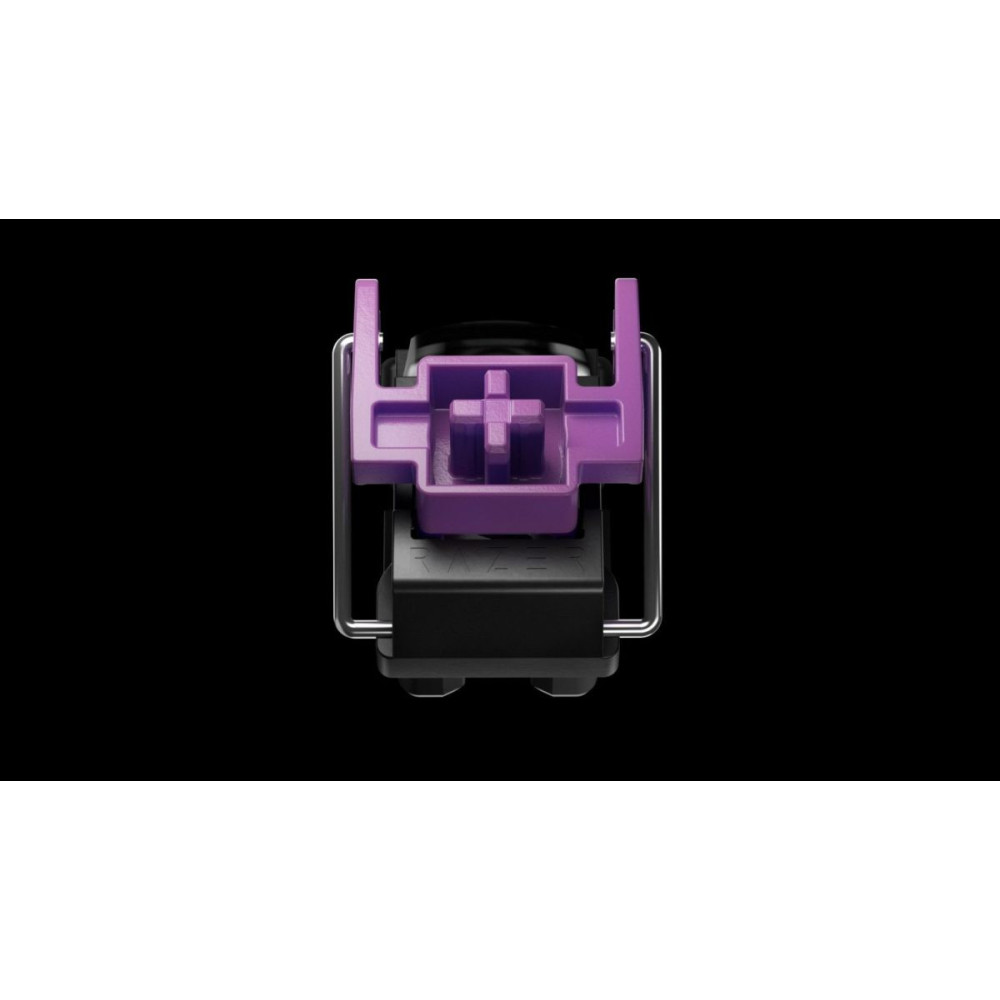 Razer HUNTSMAN MINI MERCURY ED. - 60% Opto Mechanical Gaming Keyboard Purple Switch - US Layout