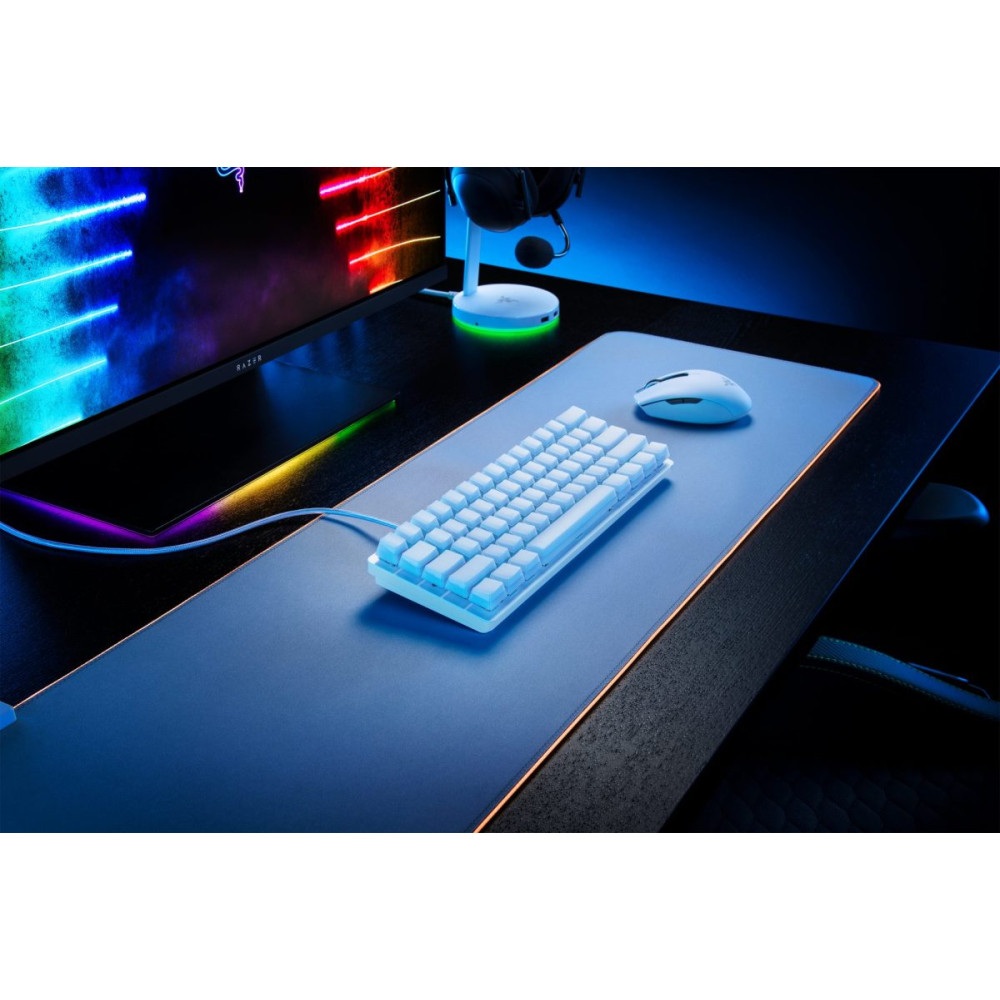 Razer PHANTOM PUDDING WHITE Keycaps Upgrade Set