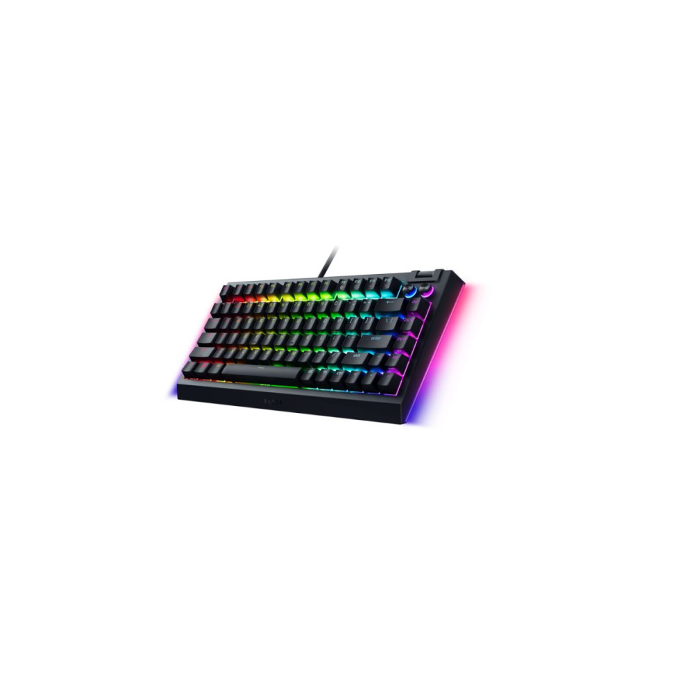 Razer BLACKWIDOW V4 75% - Mechanical RGB Gaming Keyboard - Hot-Swappable - Orange Tactile Switches