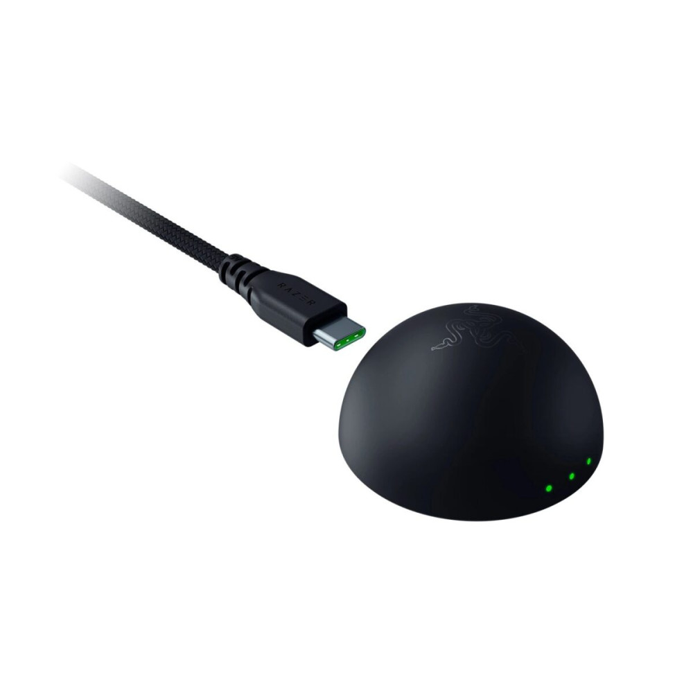 Razer DEATHADDER V4 PRO BLACK - 56g Wireless Gaming Mouse - Ergonomic - 120 Hours Battery - 45K DPI