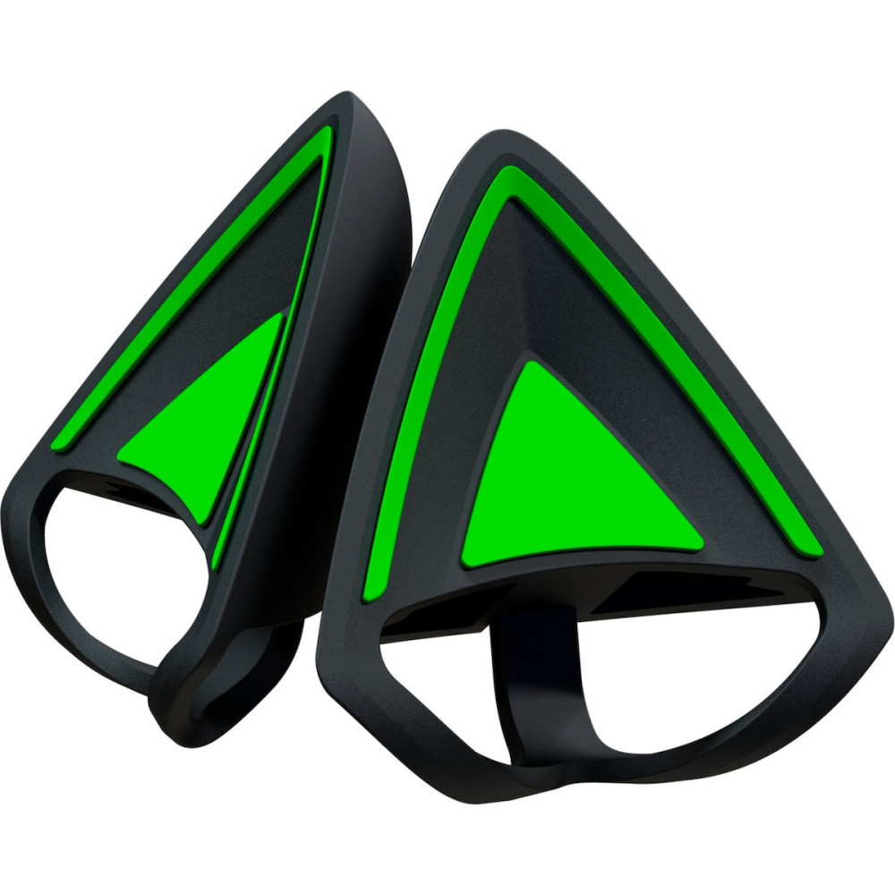 Razer Kitty Ears V2 Black - Clip on Cat Ear - Gaming Headsets / Headphones - Universal Fit