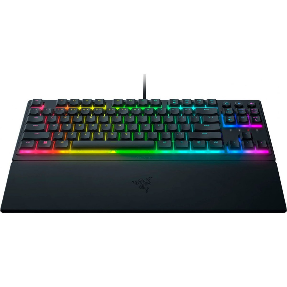 RAZER ORNATA V3 TENKEYLESS - Mecha Membrane Gaming Keyboard - Low Profile - UV COATED KEYCAPS - US