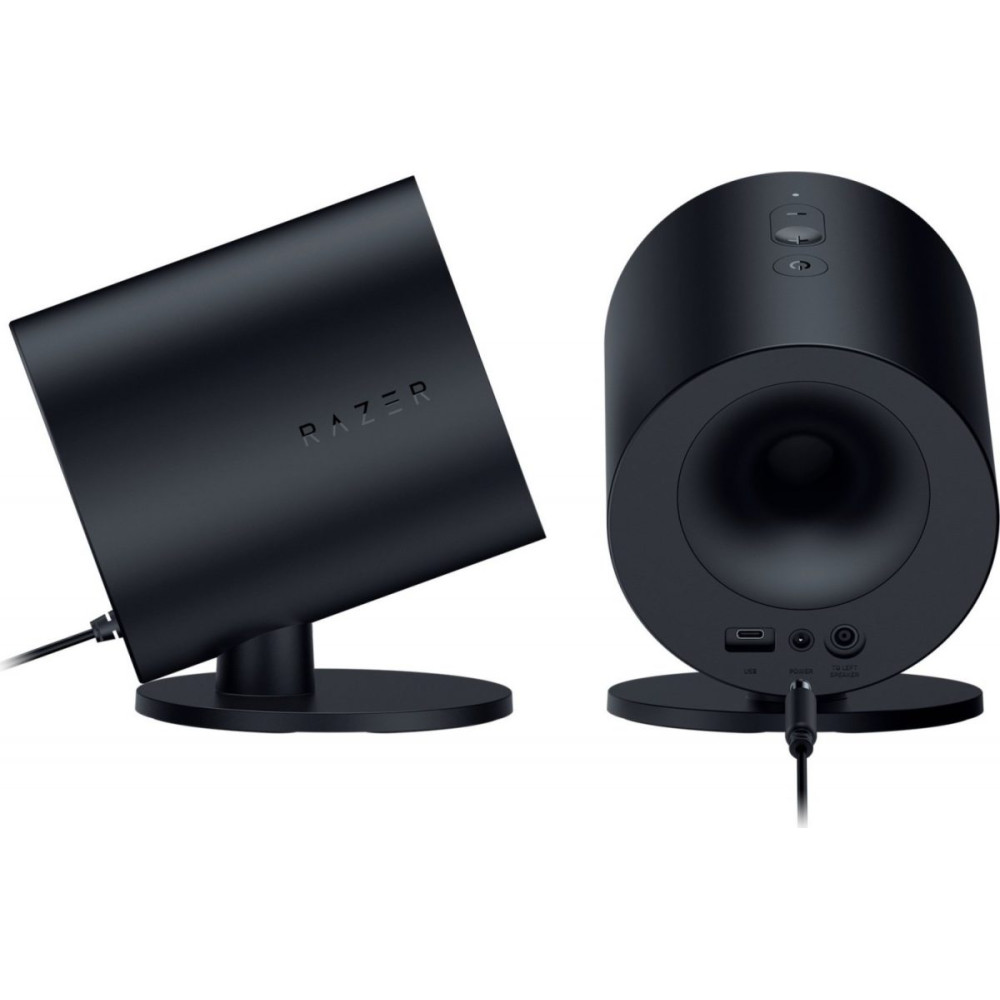 Razer Nommo V2 X - Gaming 2.0 Speakers - THX - Audio Controls - USB/Bluetooth 5.0 - PC/PS5/Mobile