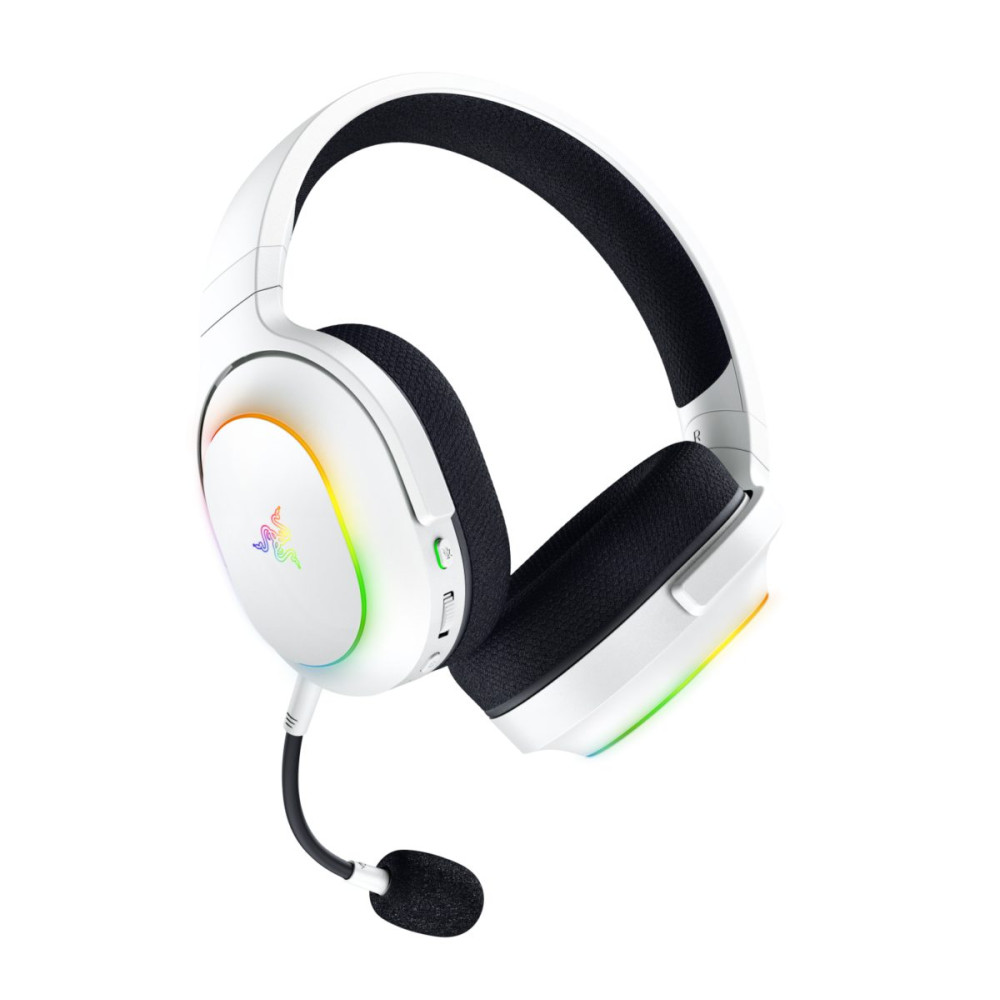 Razer BARRACUDA X WHITE Chroma - RGB Wireless & Bluetooth - PC/PS5/Switch/Android Gaming Headset