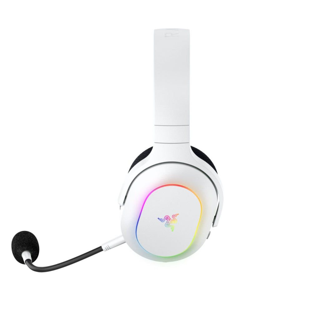 Razer BARRACUDA X WHITE Chroma - RGB Wireless & Bluetooth - PC/PS5/Switch/Android Gaming Headset