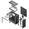 HAVN BF 360 Black without fans - premium ATX mid-tower