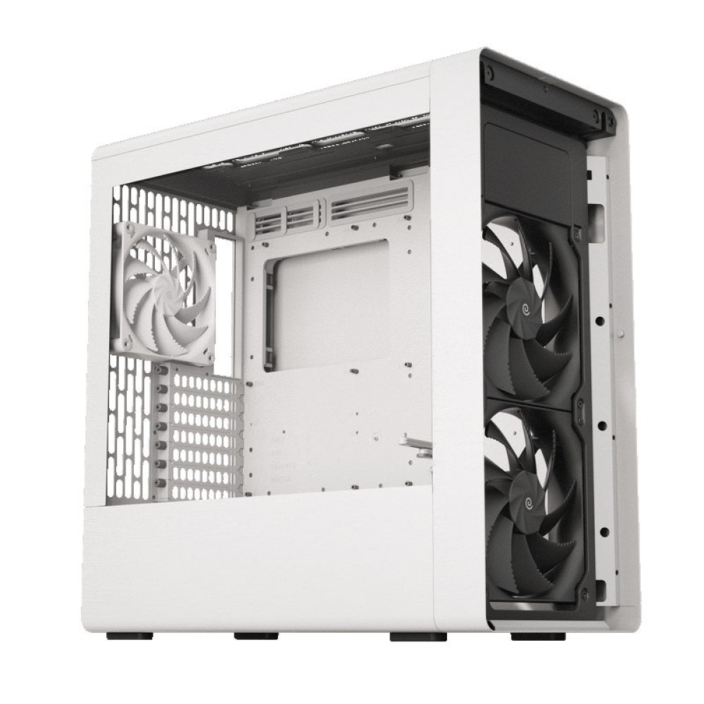 HAVN BF 360 Flow White with 180mm fans - premium ATX mid-tower