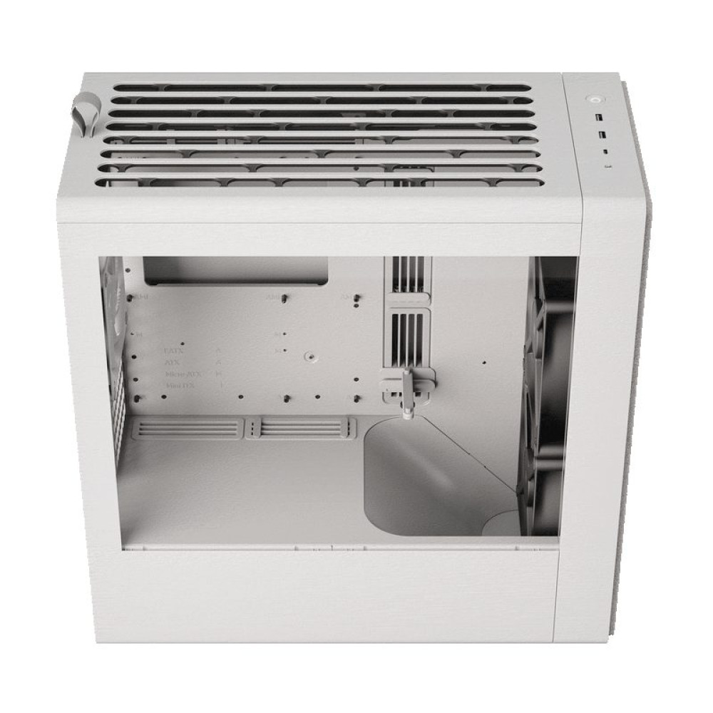 HAVN BF 360 Flow White with 180mm fans - premium ATX mid-tower