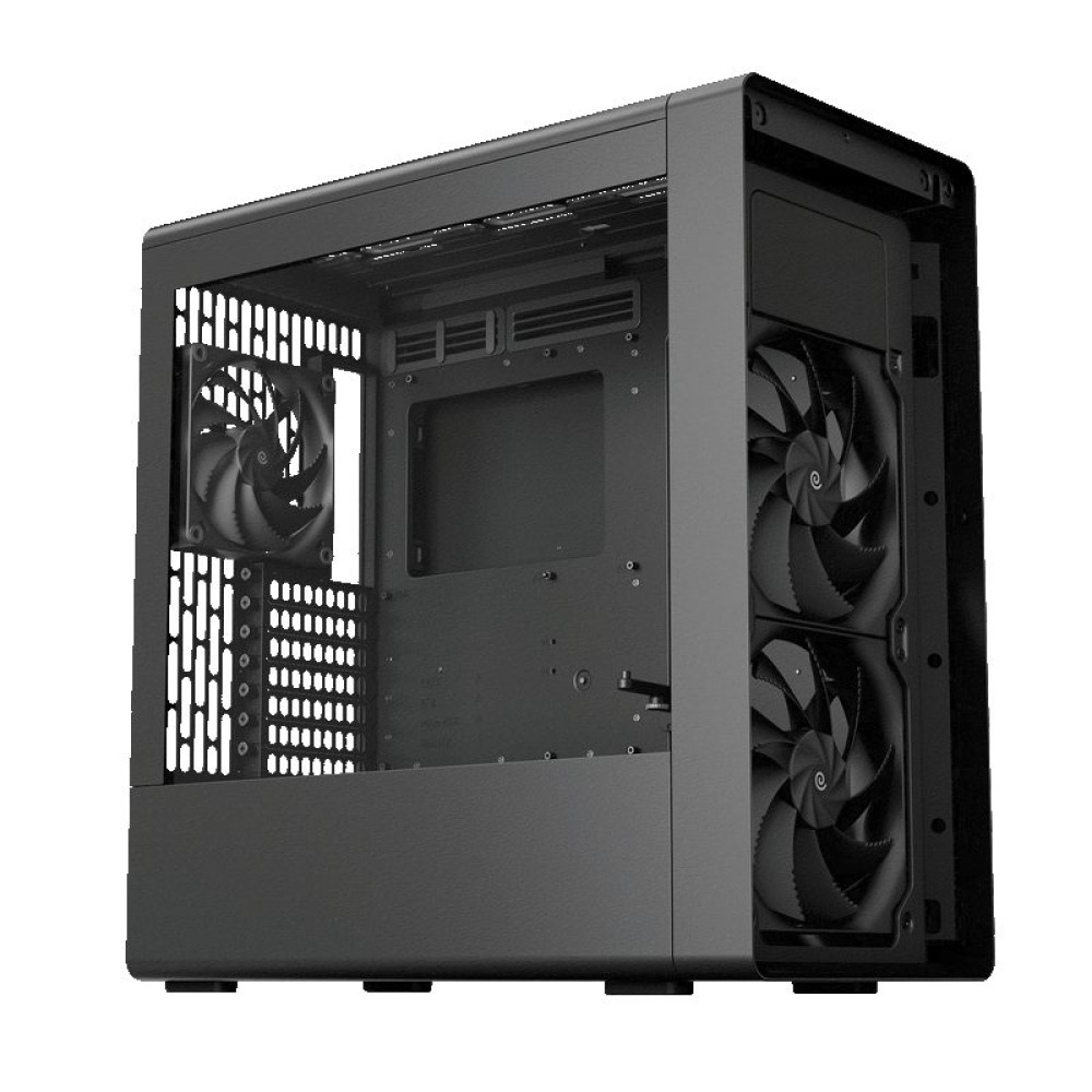 HAVN BF 360 Flow Black with 180mm fans - premium ATX mid-tower