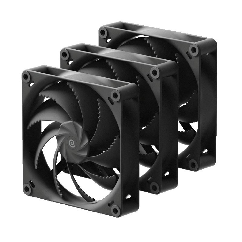 HAVN H14 Triple Pack Black 140mm A-RGB Metal Core Case Fan