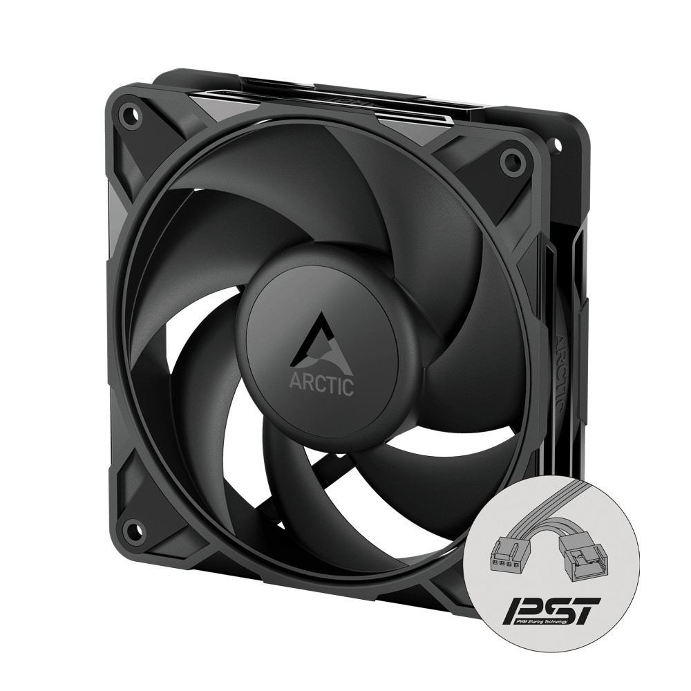 ARCTIC P12 Pro PST LN 5 Pack - 120mm Case Fan - Low Noise - PWM w. Splitter