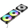 Arctic BioniX P14 A-RGB Pack of 3 - 140mm Case Fan with A-RGB - Fluid Dynamic Bearing - PWM