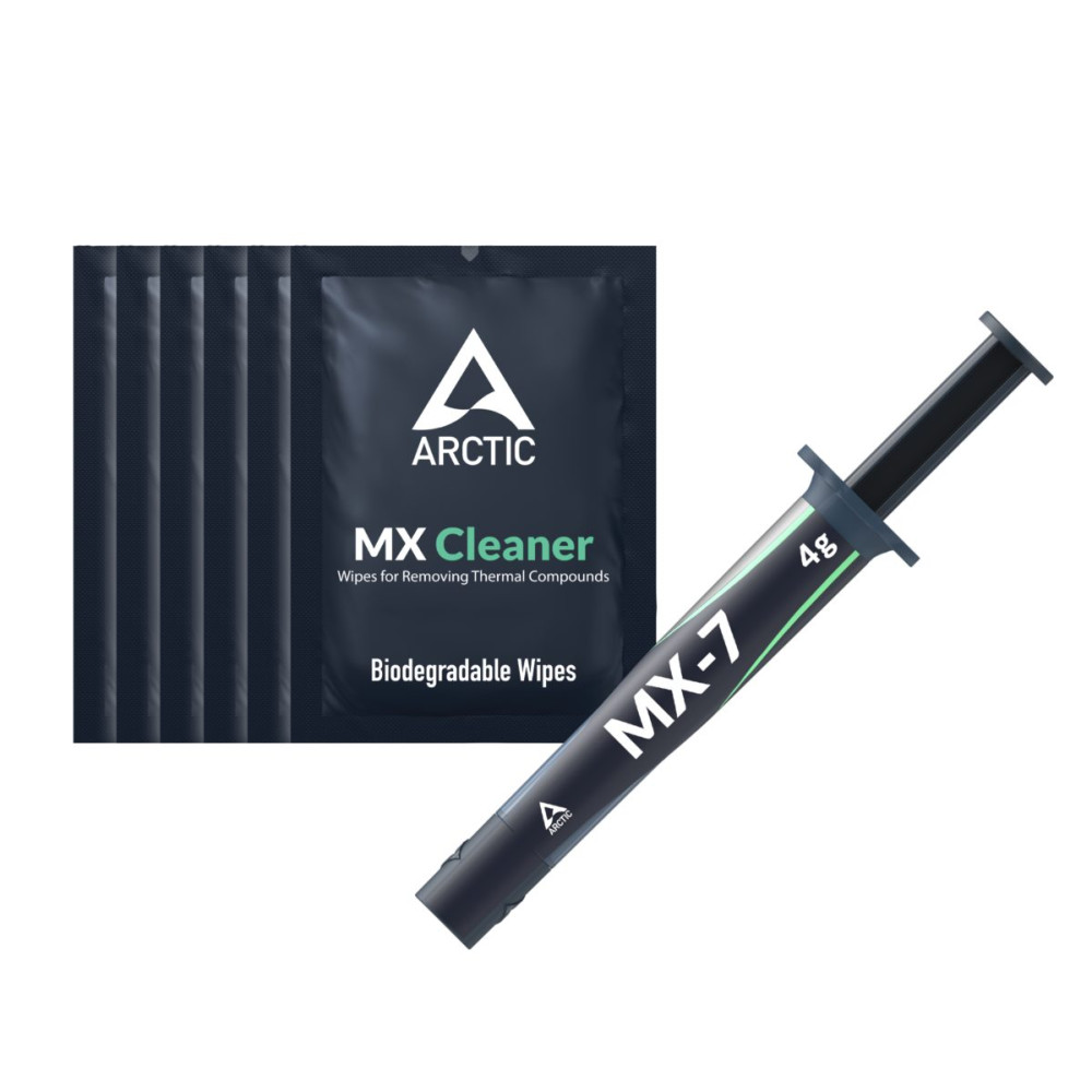 ARCTIC MX-7 (4g) with 6pcs MX Cleaner - High Performance Thermal Compound