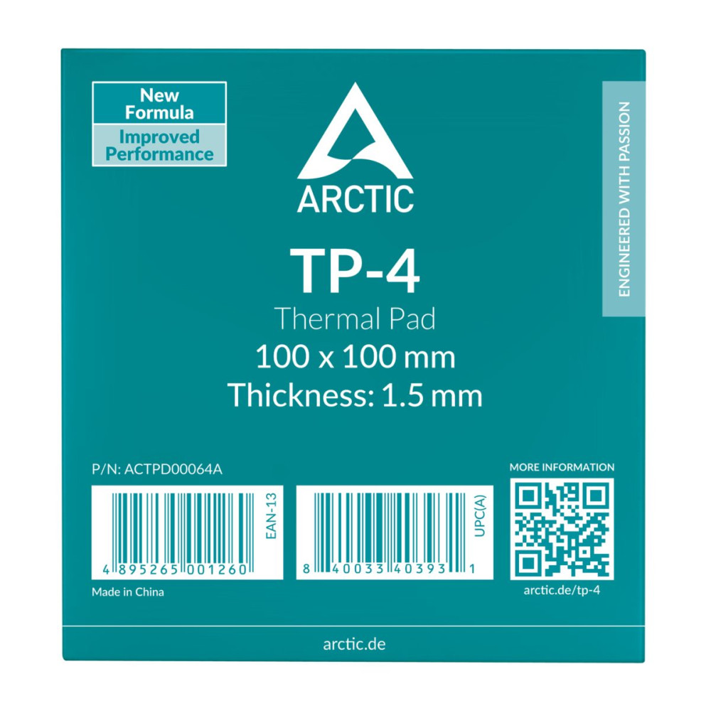 ARCTIC TP-4 100x100mm, 1.5mm Premium Performance Thermal Pad