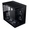 Lian Li O11D Mini V2 FLOW BLACK - ATX PC GAMING CASE - 5x FANS - IMPROVED AIRFLOW - GPU SUPPORT BRAC