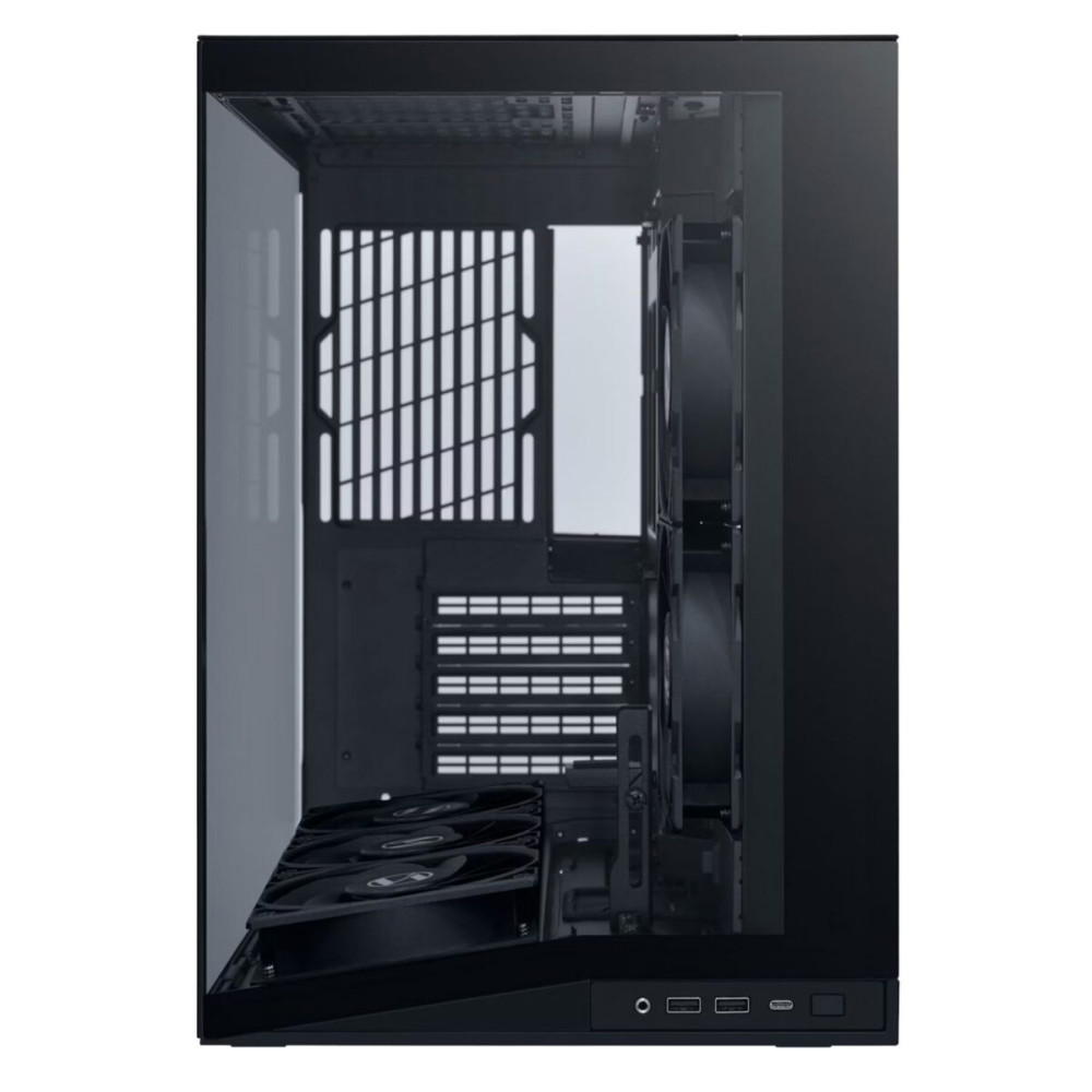 Lian Li O11D Mini V2 FLOW BLACK - ATX PC GAMING CASE - 5x FANS - IMPROVED AIRFLOW - GPU SUPPORT BRAC