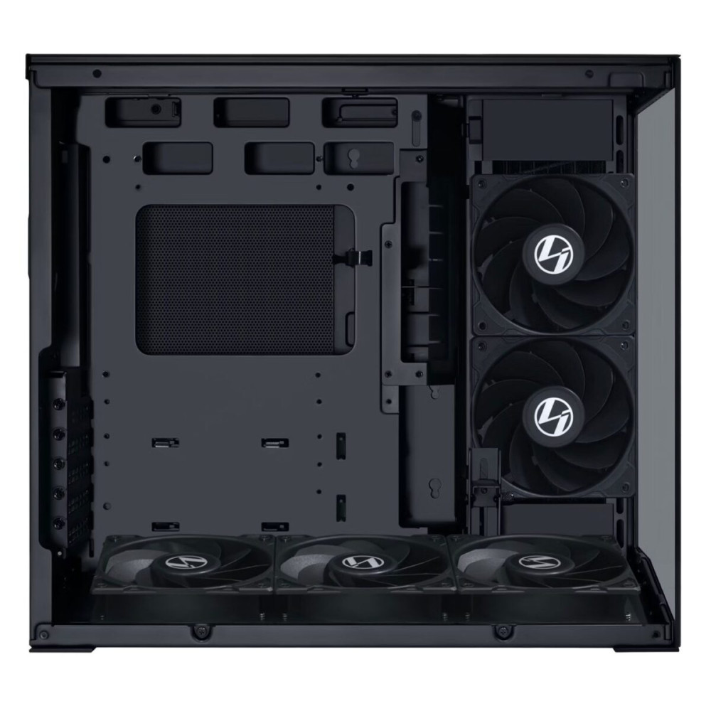 Lian Li O11D Mini V2 FLOW BLACK - ATX PC GAMING CASE - 5x FANS - IMPROVED AIRFLOW - GPU SUPPORT BRAC