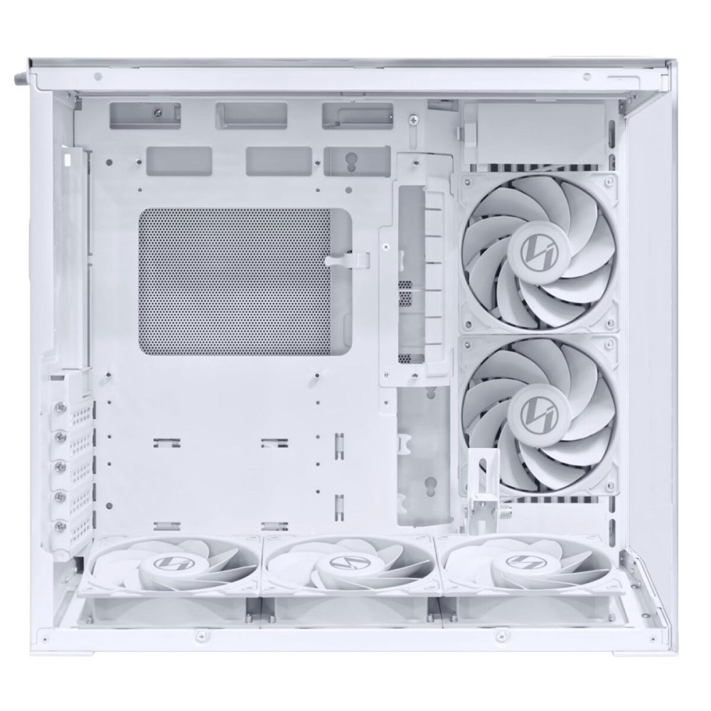 Lian Li O11D Mini V2 FLOW WHITE - ATX PC GAMING CASE - 5x FANS - IMPROVED AIRFLOW - GPU SUPPORT BRAC