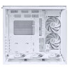 Lian Li O11D Mini V2 FLOW WHITE - ATX PC GAMING CASE - 5x FANS - IMPROVED AIRFLOW - GPU SUPPORT BRAC