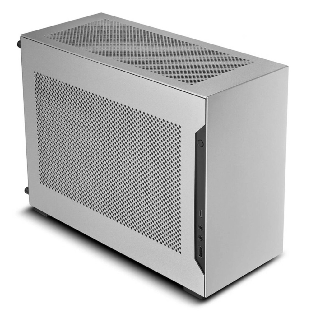 Lian Li A4-H2O PCIe 5 Silver - Mini-ITX PC Gaming Case - GPU Clearance 322 mm - Aluminum - SFX PSU