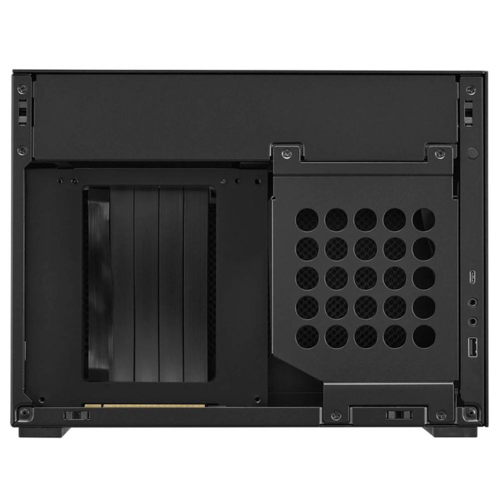 Lian Li A4-H2O PCIe 5 Silver - Mini-ITX PC Gaming Case - GPU Clearance 322 mm - Aluminum - SFX PSU