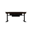 Lian Li DK07X Wood - Motorized Standing Desk Station - E-ATX-x2 (Single or Dual E-ATX PC Desk)