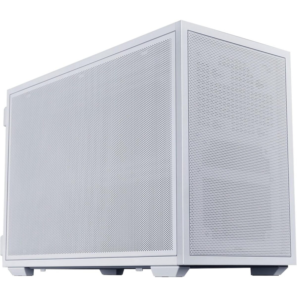 Lian Li Dan-B4 White - mATX Mesh - PC Gaming Case - 2x 120mm Fans Included - GPU Support 358.9mm