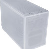 Lian Li Dan-B4 White - mATX Mesh - PC Gaming Case - 2x 120mm Fans Included - GPU Support 358.9mm