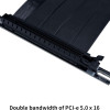 Lian Li PCIe 5.0 RISER CABLE 200mm - Black