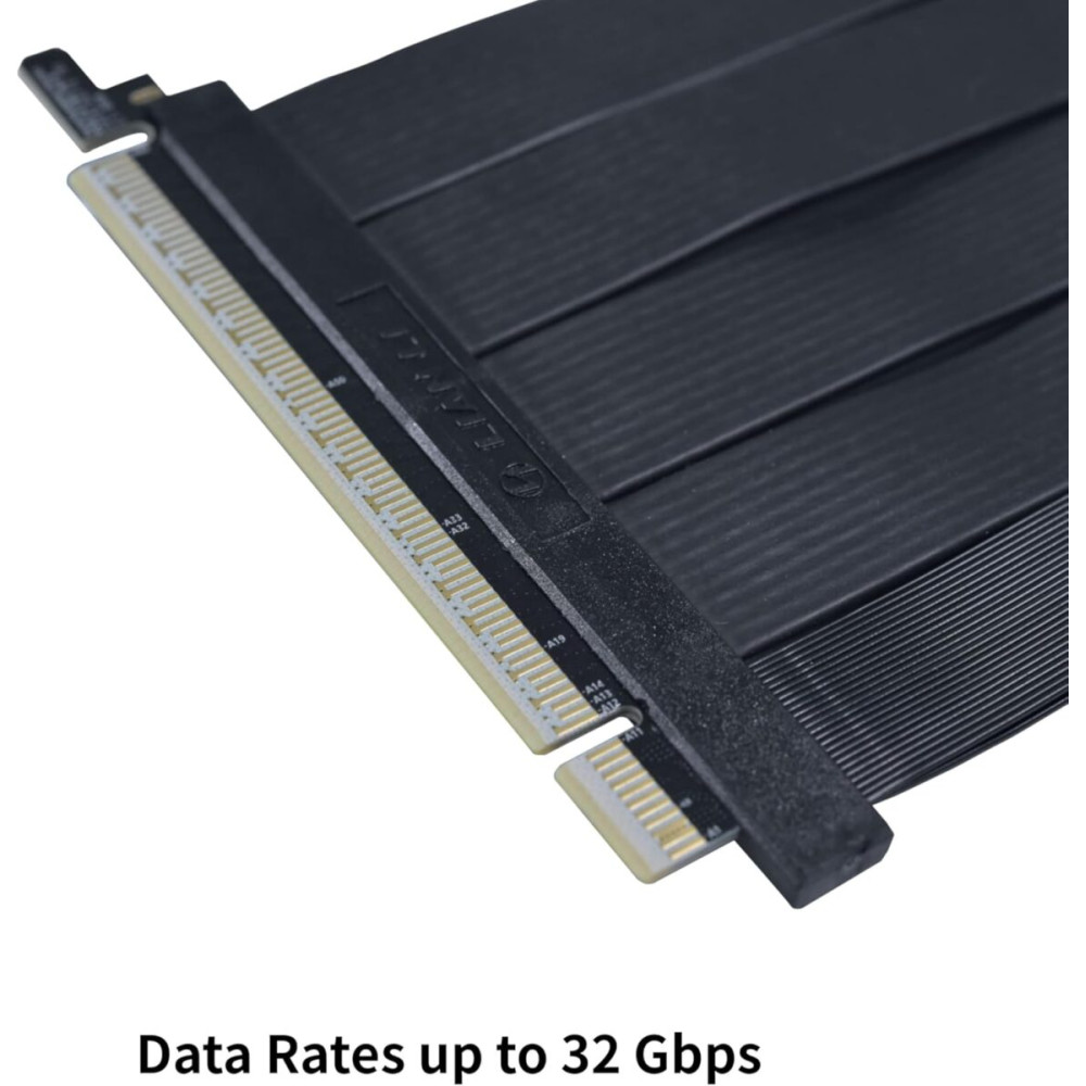 Lian Li PCIe 5.0 RISER CABLE 200mm - Black
