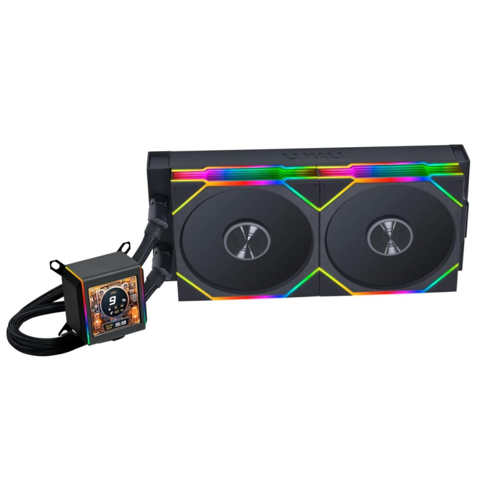 Lian Li Galahad II LCD 280 TL Wireless Black - AIO Water Cooler - AM5/AM4 - LGA 1851/1700/1200/115x
