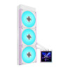 Lian Li Hydroshift II LCD-S 360CL White - RGB AIO CPU Cooler - 3.4