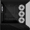 Lian Li Vector V100 Black - 4 x 120mm ARGB - LED RGB Strip - Tempered Glass - ATX Case