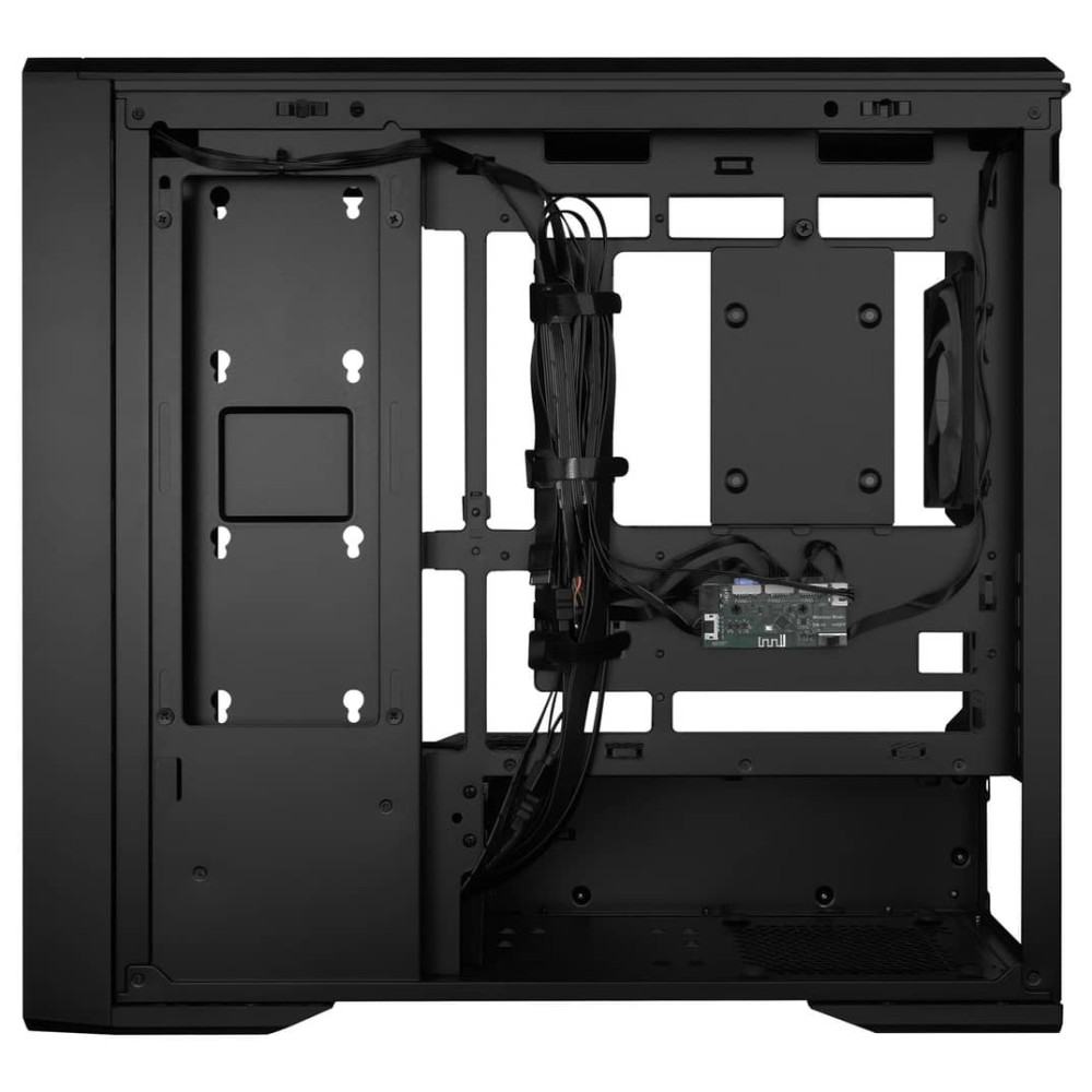 Lian Li Vector V150 Black - w/ 3 x ARGB Fans + Hub - Infinity Mirror - Micro-ATX, Mini-ITX PC Case