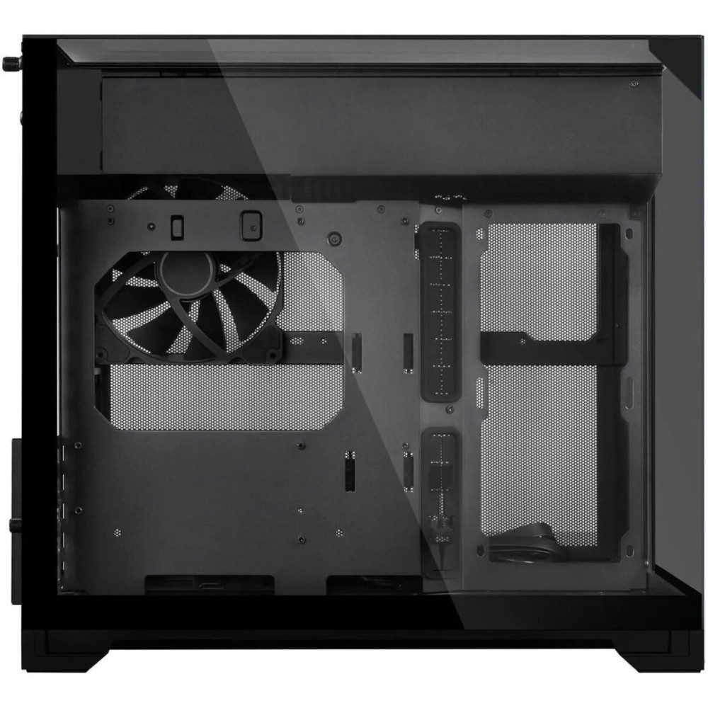Lian Li O11 Vision-M Black - Micro-ATX / Mini-ITX - w/ 140mm Fan - 360mm AIO Support - PC Case