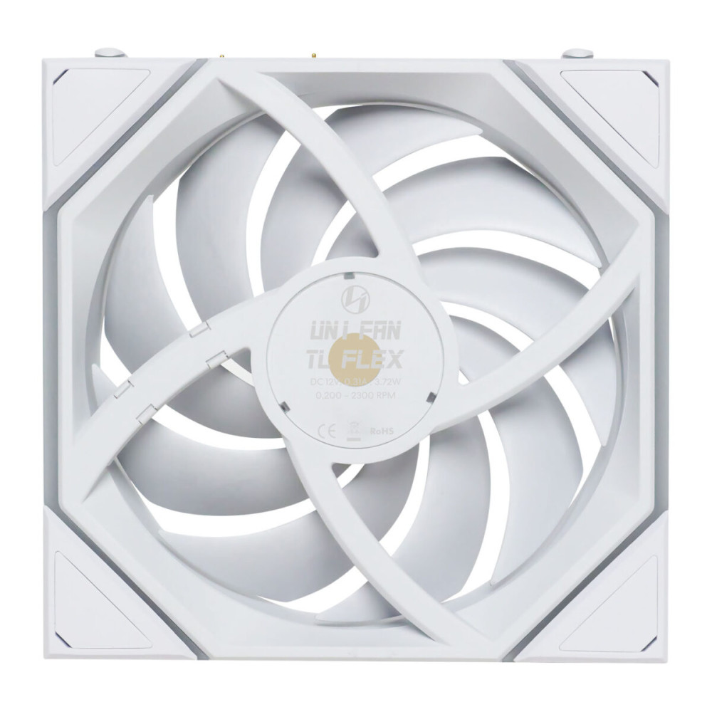 LIAN LI UNI FAN TL FLEX White Wireless 120 (1pc) Case Fan - No Controller Included